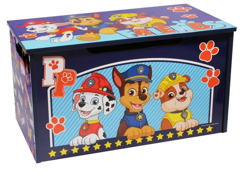Paw Patrol Drvena Kutija za Odlaganje Igračaka fotografija proizvoda
