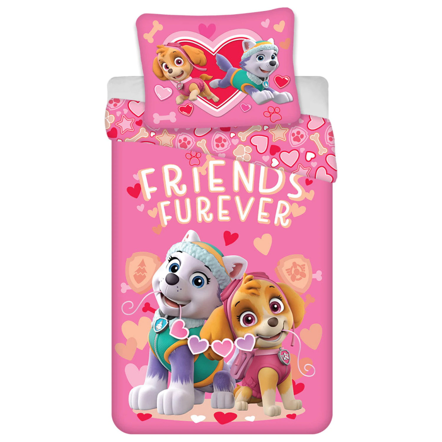 Paw Patrol Friends Furever Dječja navlaka za poplun za predškolce fotografija proizvoda