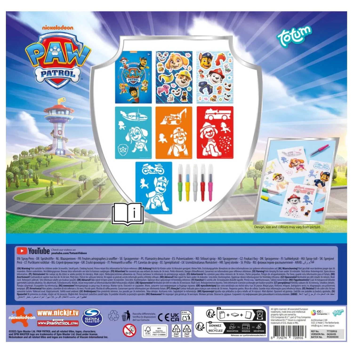 PAW Patrol zabavan čarobni kreativni set sa olovkom za sprejanje fotografija proizvoda