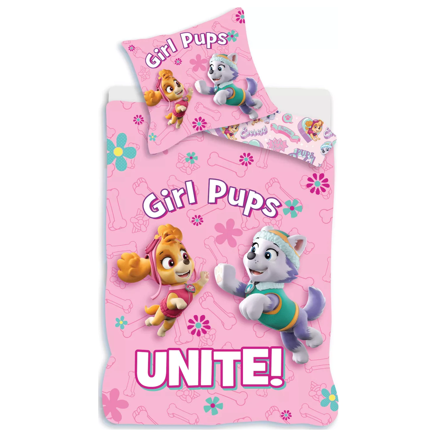 Paw Patrol Girl Unite Dječja, predškolska navlaka za poplun fotografija proizvoda
