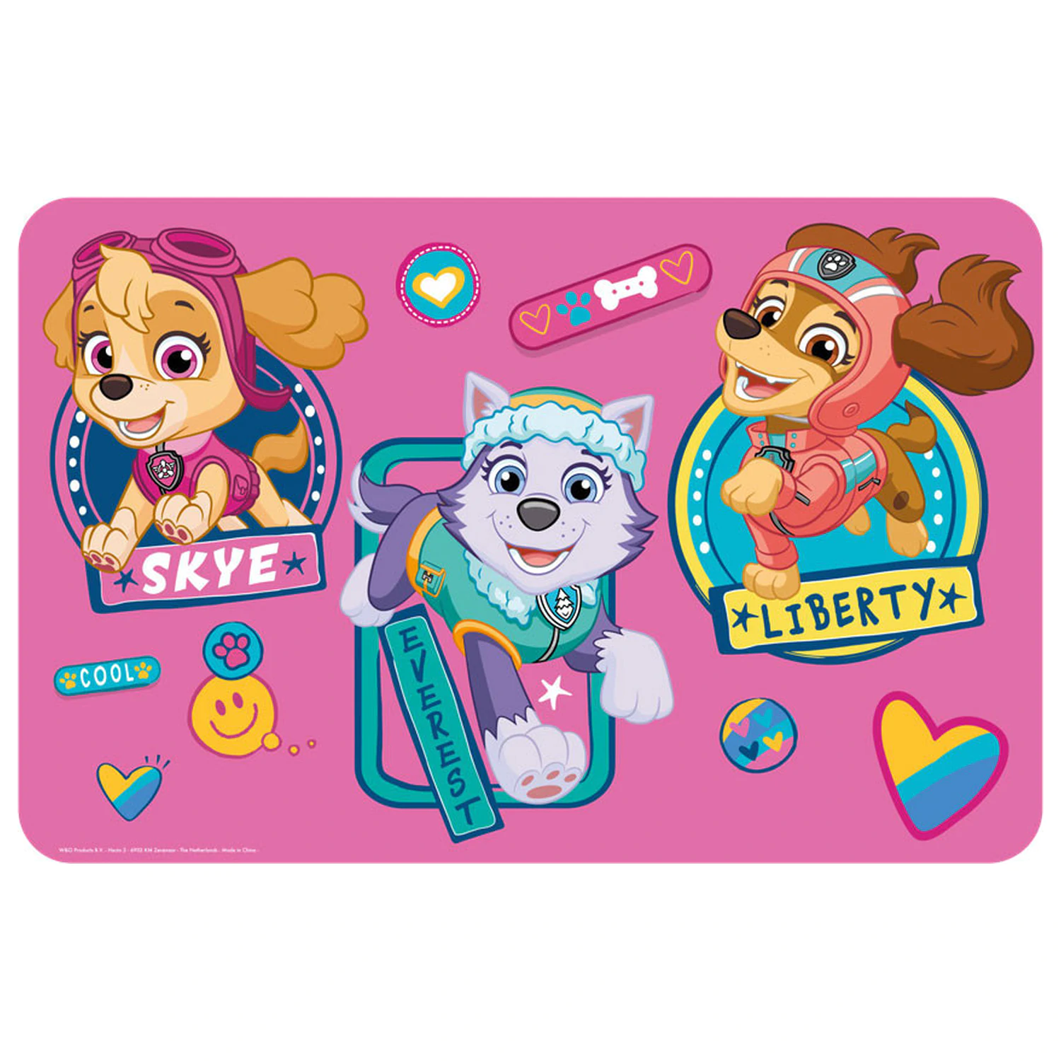 PAW Patrol Girls Podloga za stol 43x28 cm fotografija proizvoda