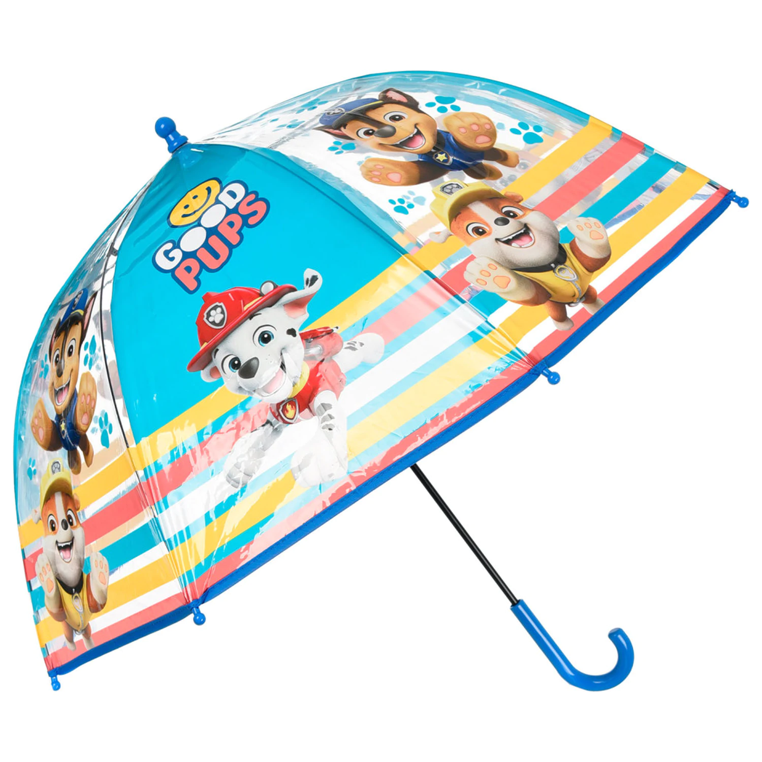 Paw Patrol Good Pups dječji prozirni kišobran Ø72 cm fotografija proizvoda