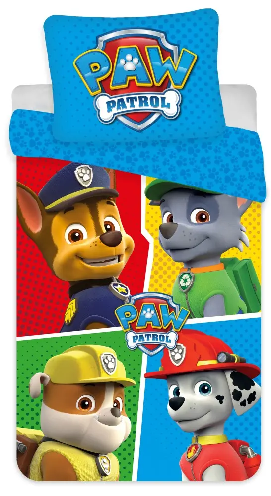 Paw Patrol Dječja navlaka za poplun 100x135cm, 40x60cm fotografija proizvoda