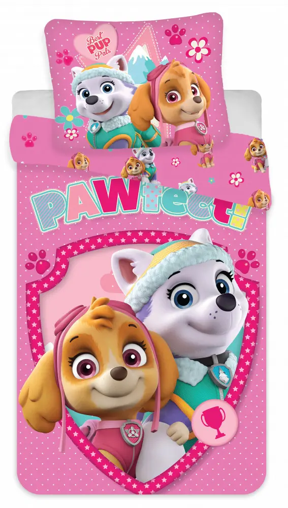 PAW Patrol Dječji set navlake za poplun 100x135 cm, 40x60 cm fotografija proizvoda