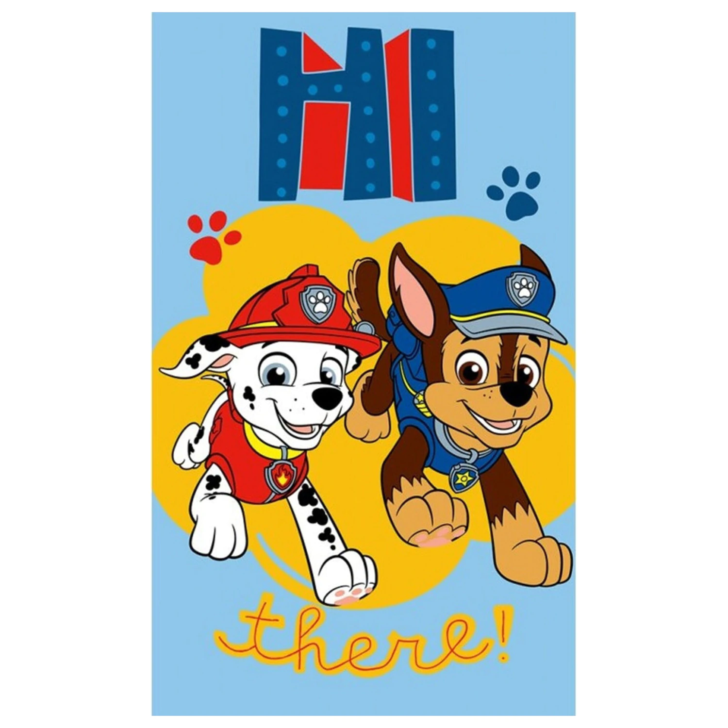 Paw Patrol Hi There ručnik za ruke, ručnik za lice, ručnik fotografija proizvoda