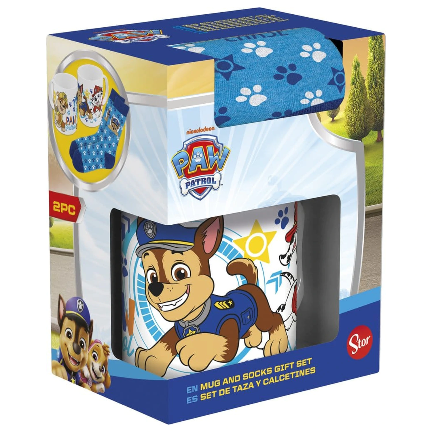 Paw Patrol Icons Set Šalica i Čarape fotografija proizvoda