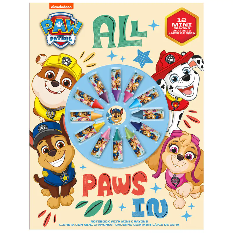 Paw Patrol bilježnica + naljepnice fotografija proizvoda