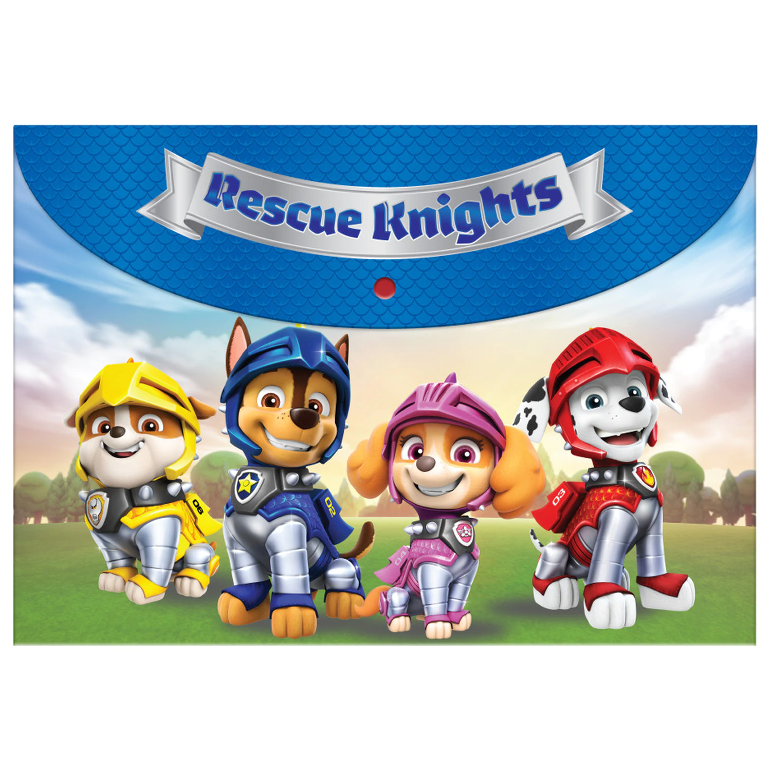 Paw Patrol Knights A/4 torbica za dokumente fotografija proizvoda
