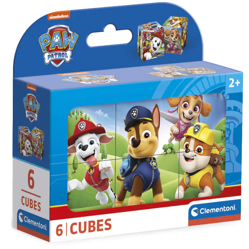 Paw Patrol kocka puzzle 6kom fotografija proizvoda