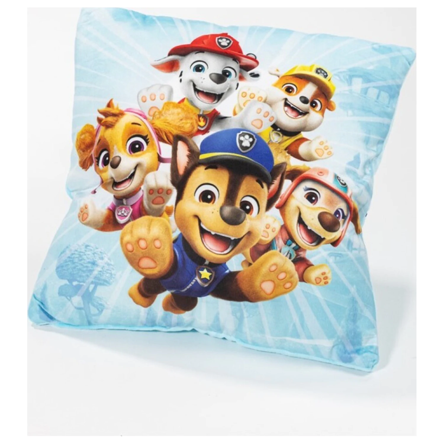 Paw Patrol Let's Go jastuk, ukrasni jastuk s uklonjivom navlakom 35x35 cm fotografija proizvoda