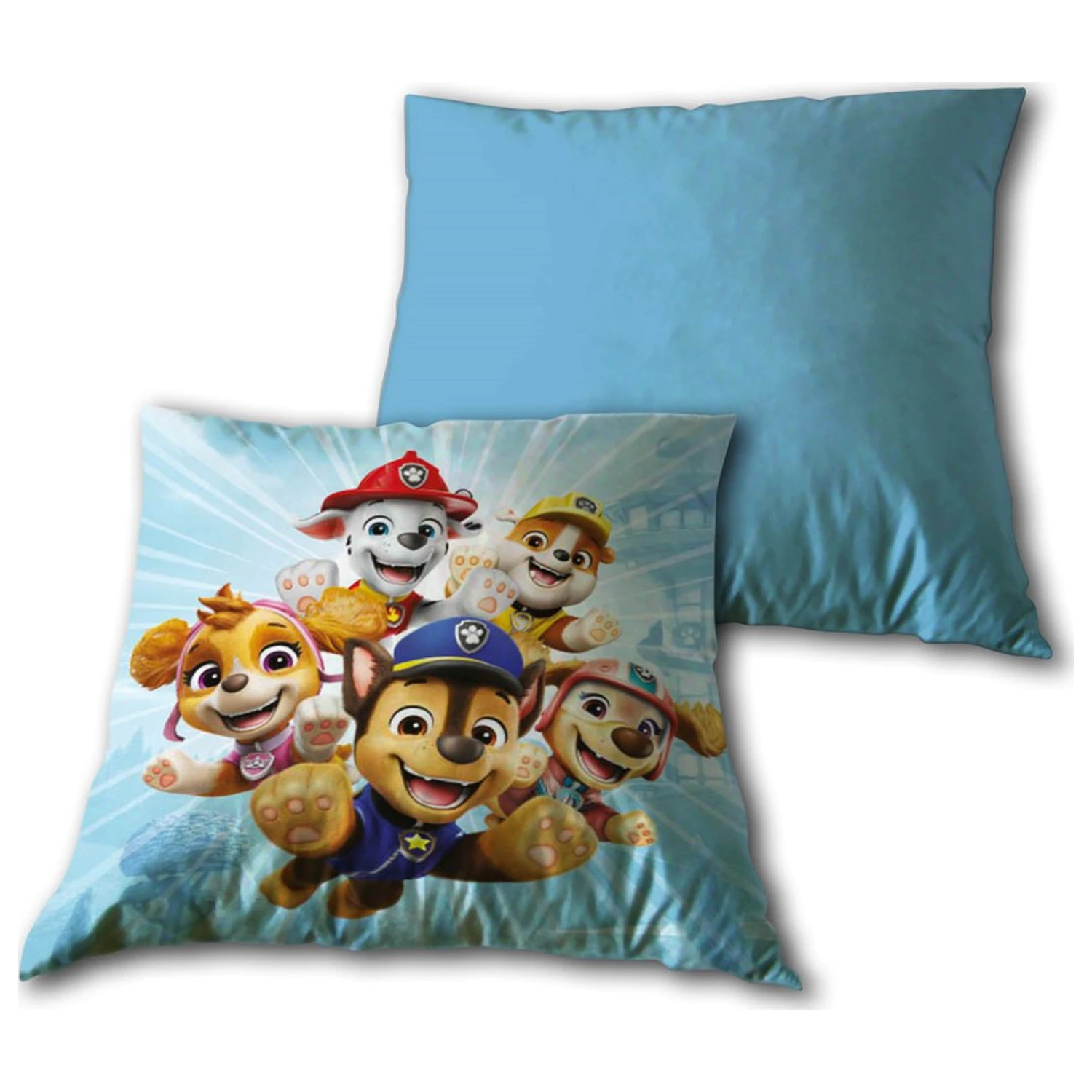Paw Patrol Let's Go jastuk, ukrasni jastuk s uklonjivom navlakom 35x35 cm fotografija proizvoda