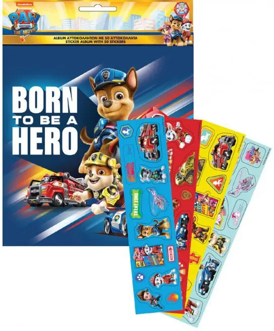 PAW Patrol album sa sličicama s 50 sličica fotografija proizvoda