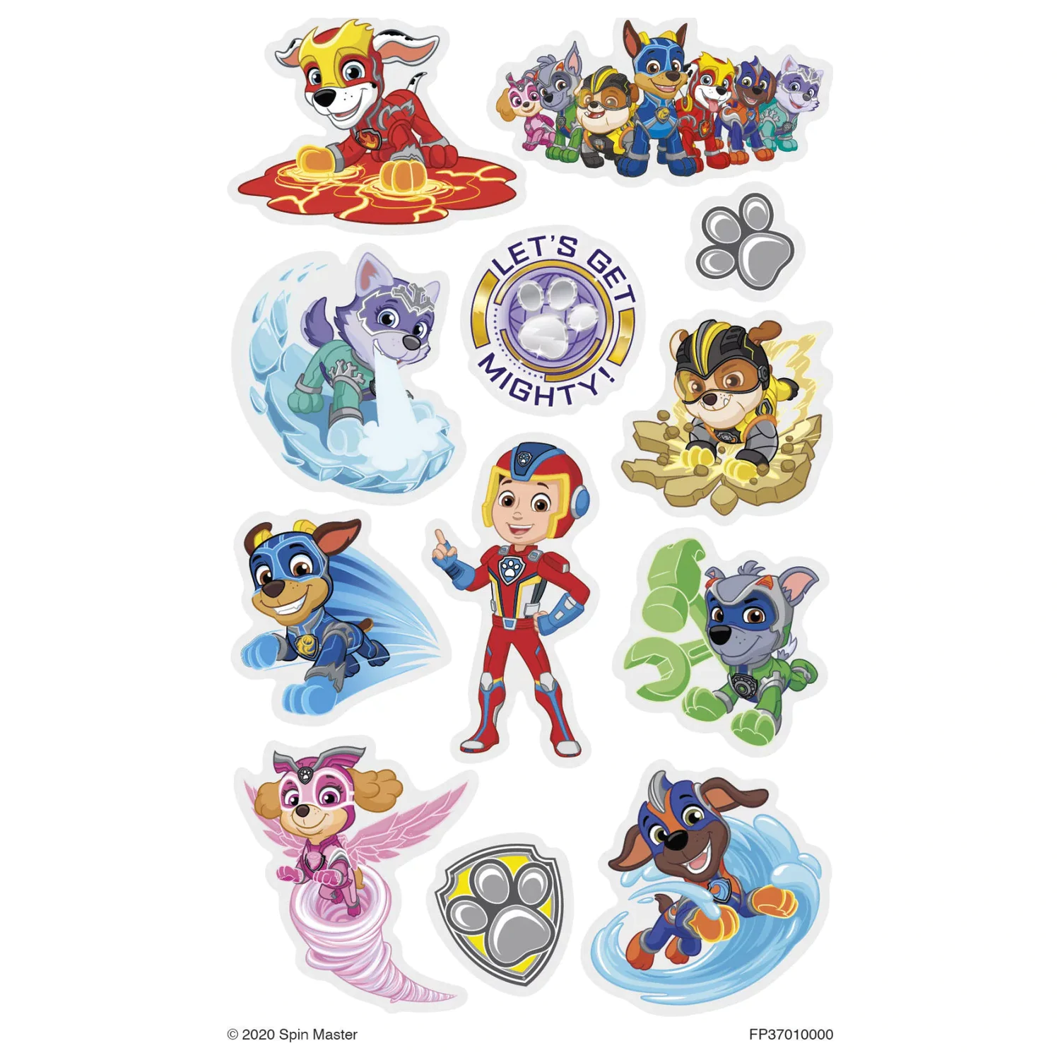 PAW Patrol Mighty tetovaže, pakiranje od 12 komada fotografija proizvoda