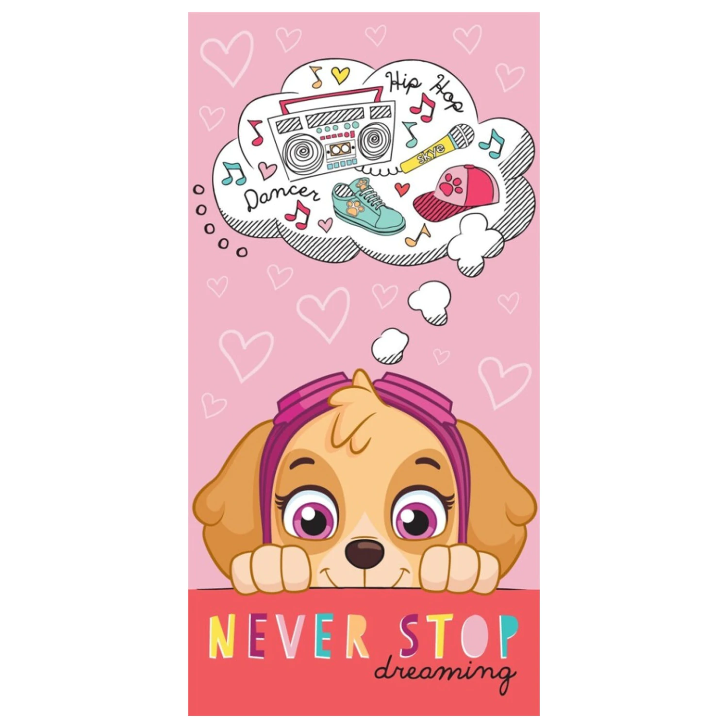 Paw Patrol Never Stop ručnik fotografija proizvoda