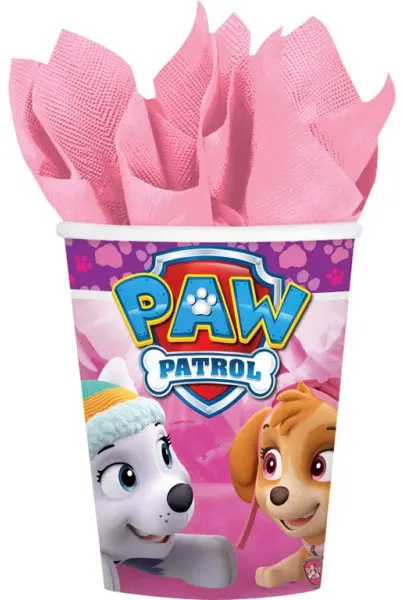 Paw Patrol papirnate čaše pakiranje od 8 komada, 250 ml fotografija proizvoda