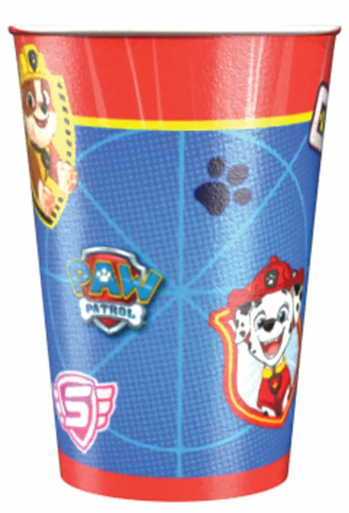 Paw Patrol papirnate čaše 8-paket 250 ml fotografija proizvoda