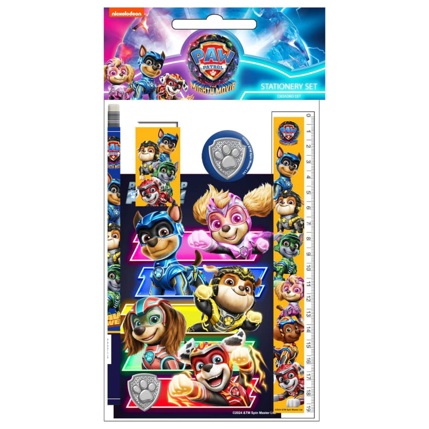 Paw Patrol Power Up set pribora 5 kom fotografija proizvoda