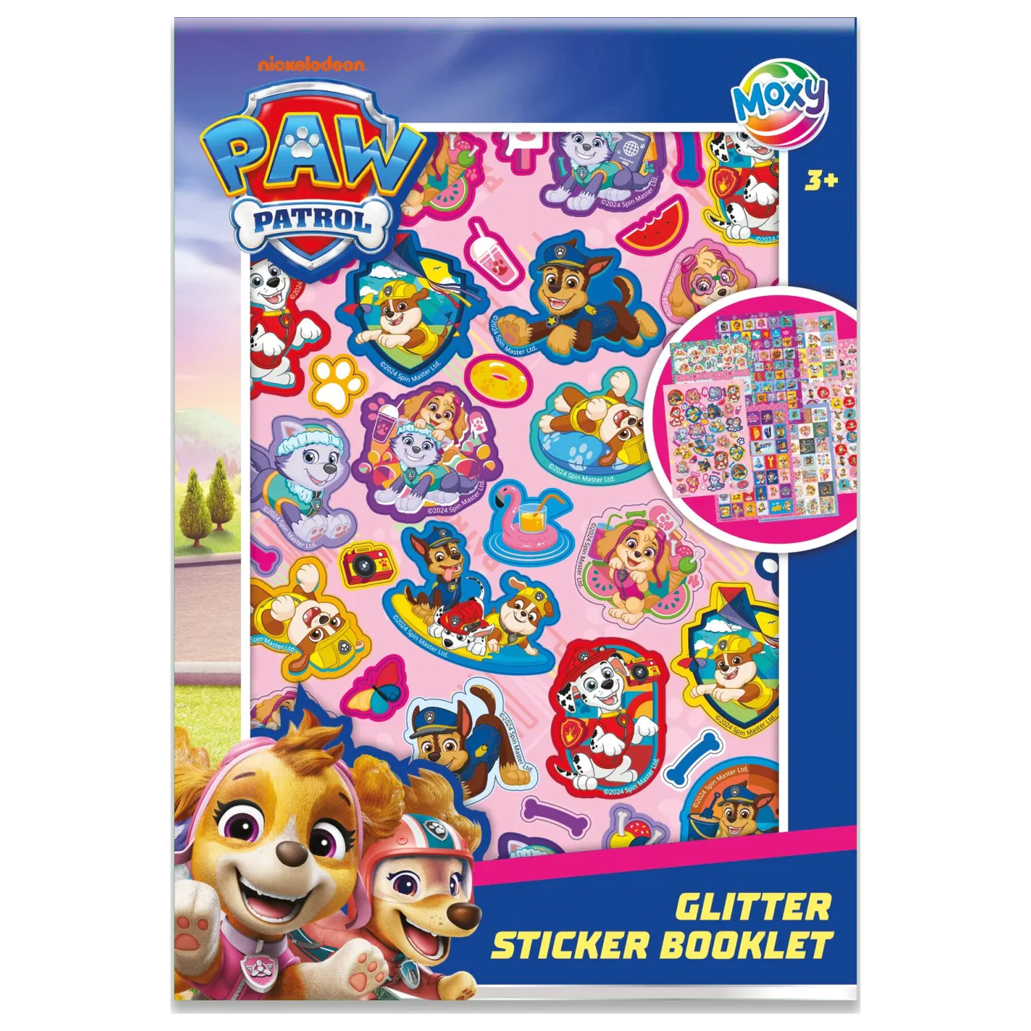 PAW Patrol Puppy Love knjiga naljepnica sa šljokicama fotografija proizvoda