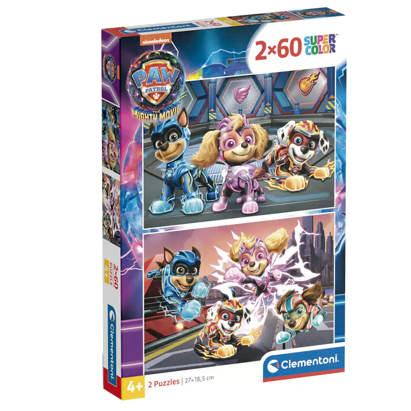 Paw Patrol puzzle 2x60 komada fotografija proizvoda