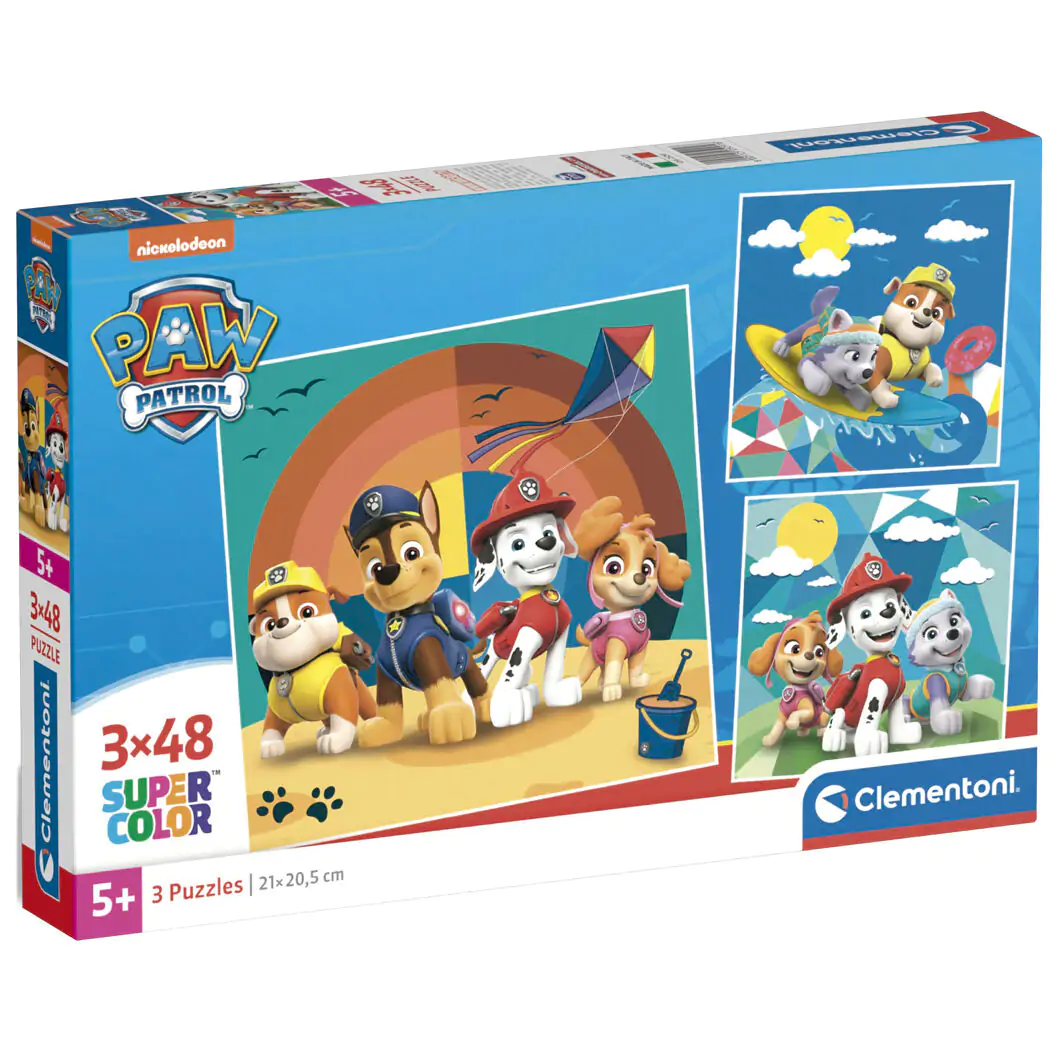 Paw Patrol puzzle 3x48 kom fotografija proizvoda