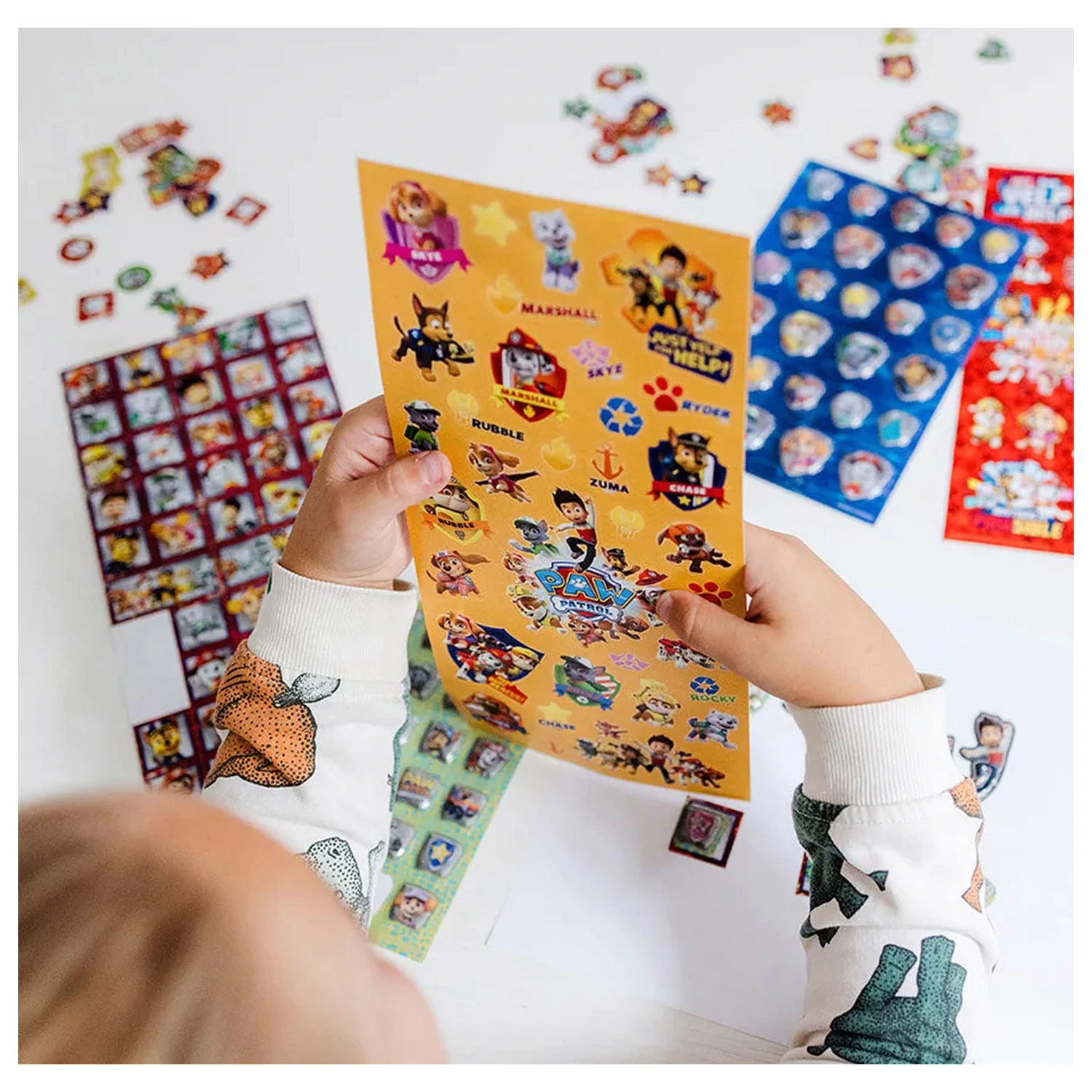 Paw Patrol Rescue Repeat Super set naljepnica s igračkom fotografija proizvoda