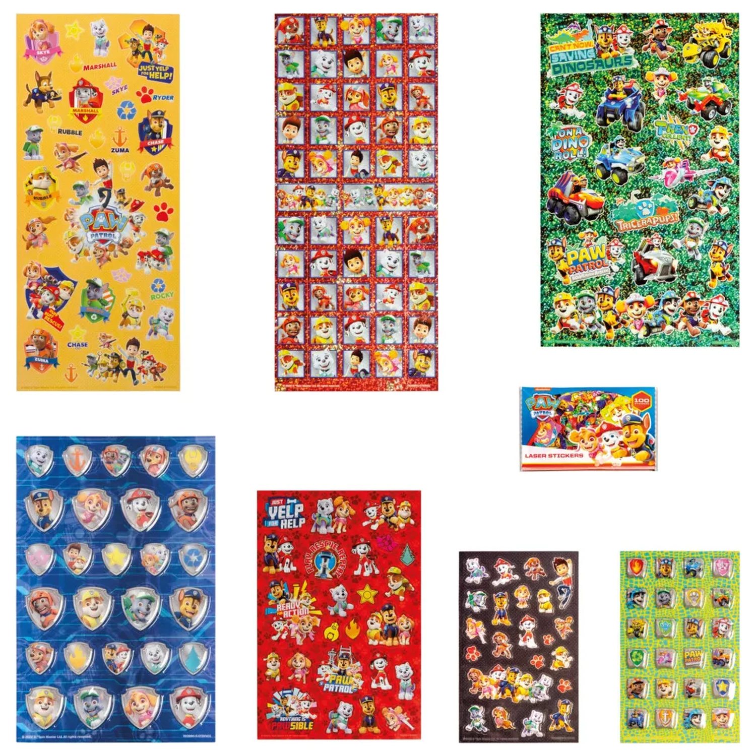 Paw Patrol Rescue Repeat Super set naljepnica s igračkom fotografija proizvoda