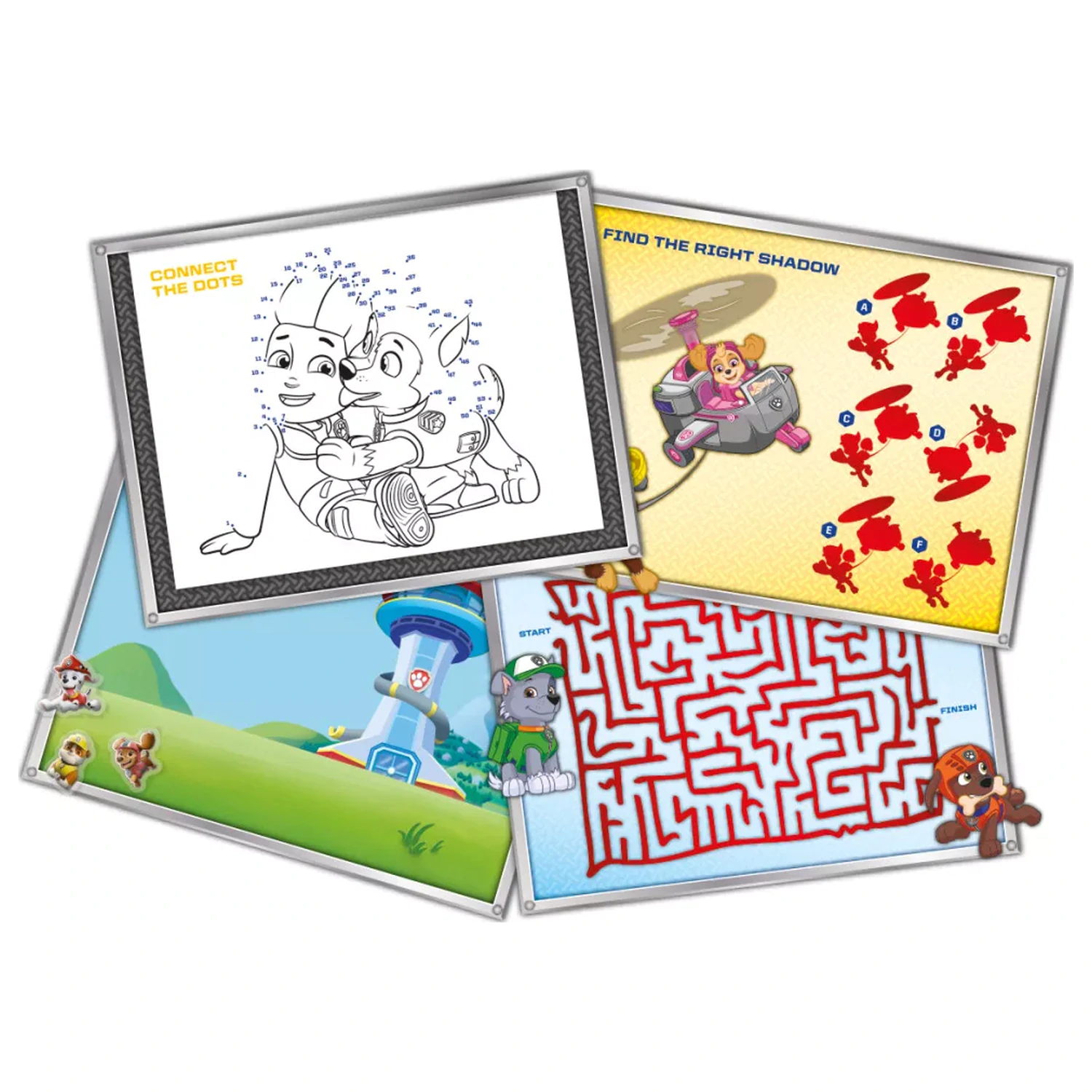 Paw Patrol Rescue Repeat Super set naljepnica s igračkom fotografija proizvoda