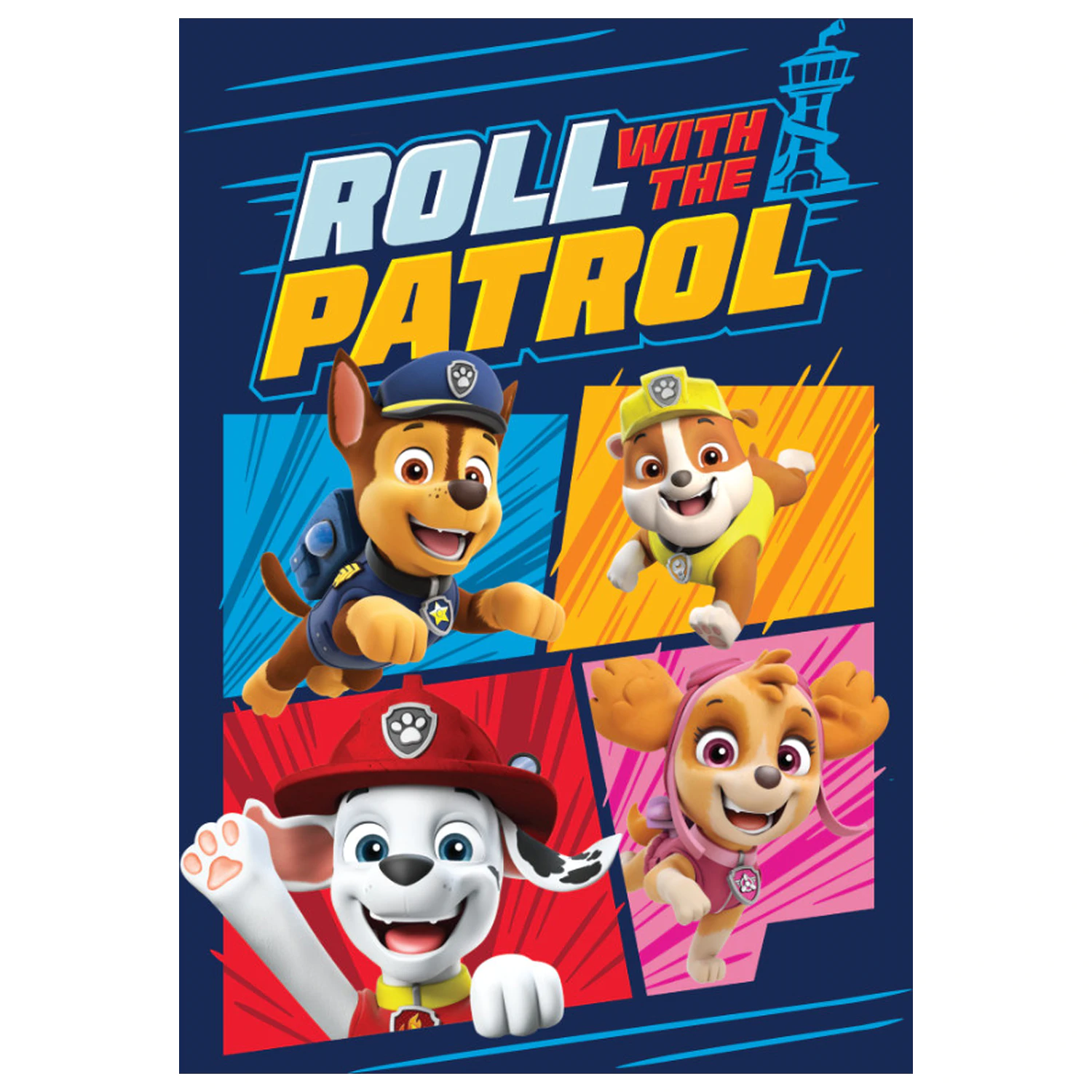 Paw Patrol Roll pokrivač od flisa fotografija proizvoda