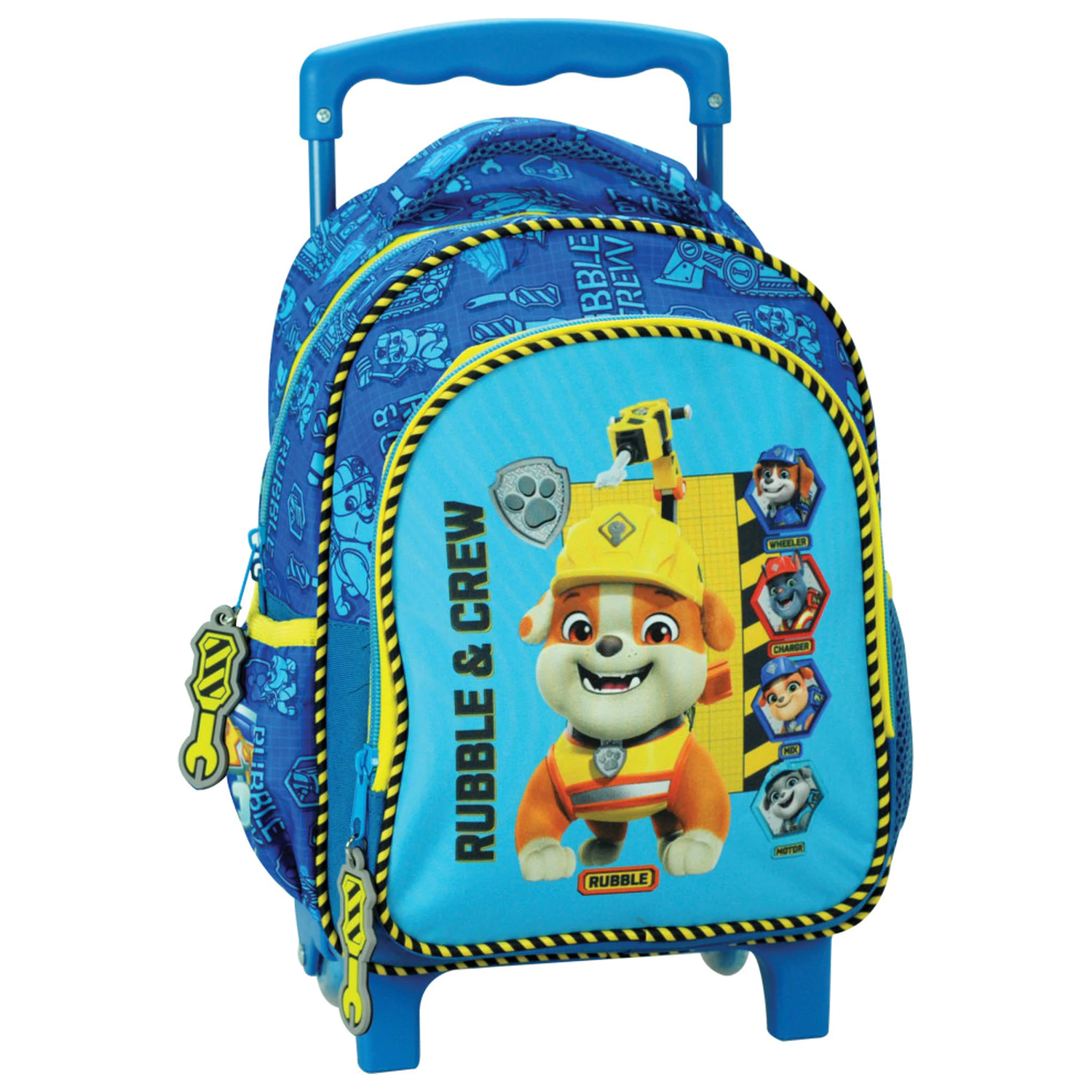 Paw Patrol Rubble & Crew Rolling Preschool ruksak, torba 30 cm fotografija proizvoda