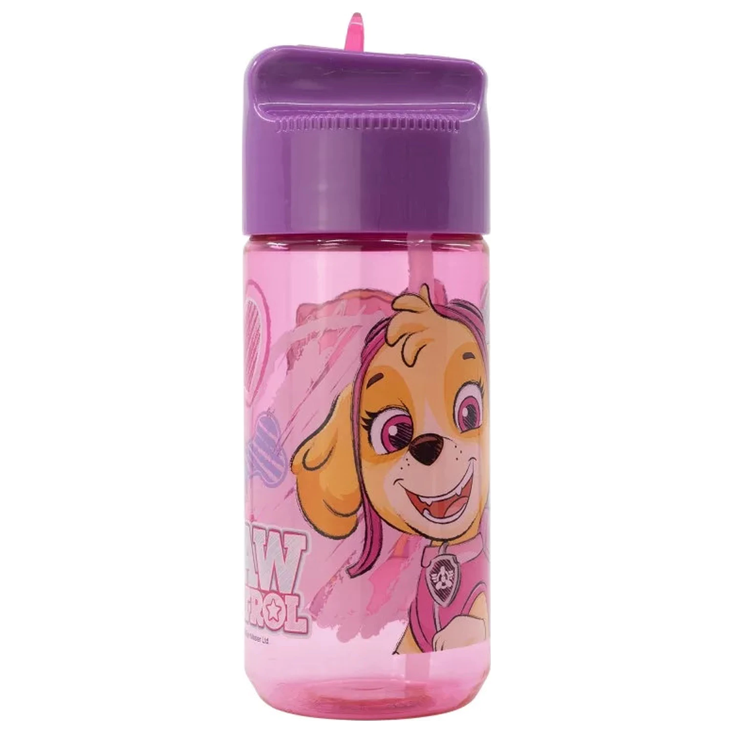PAW Patrol Sketch Hydro plastična boca za vodu sa slamkom 430 ml fotografija proizvoda