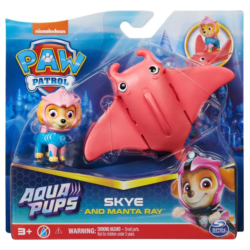 Paw Patrol Skye Aqua Pups pakiranje figura fotografija proizvoda