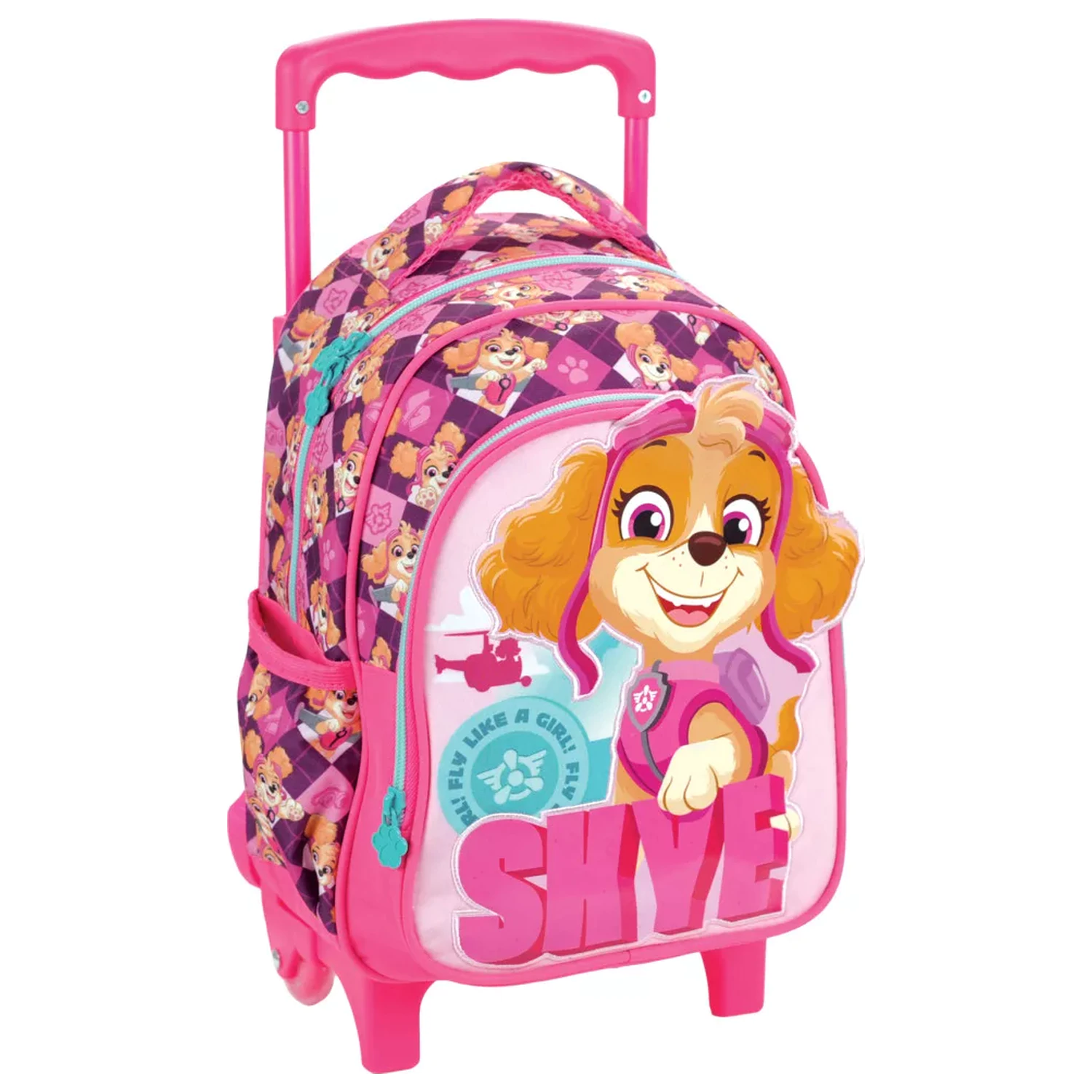 Paw Patrol Skye Fly putni vrtićki ruksak na kotačićima, torba 30 cm fotografija proizvoda