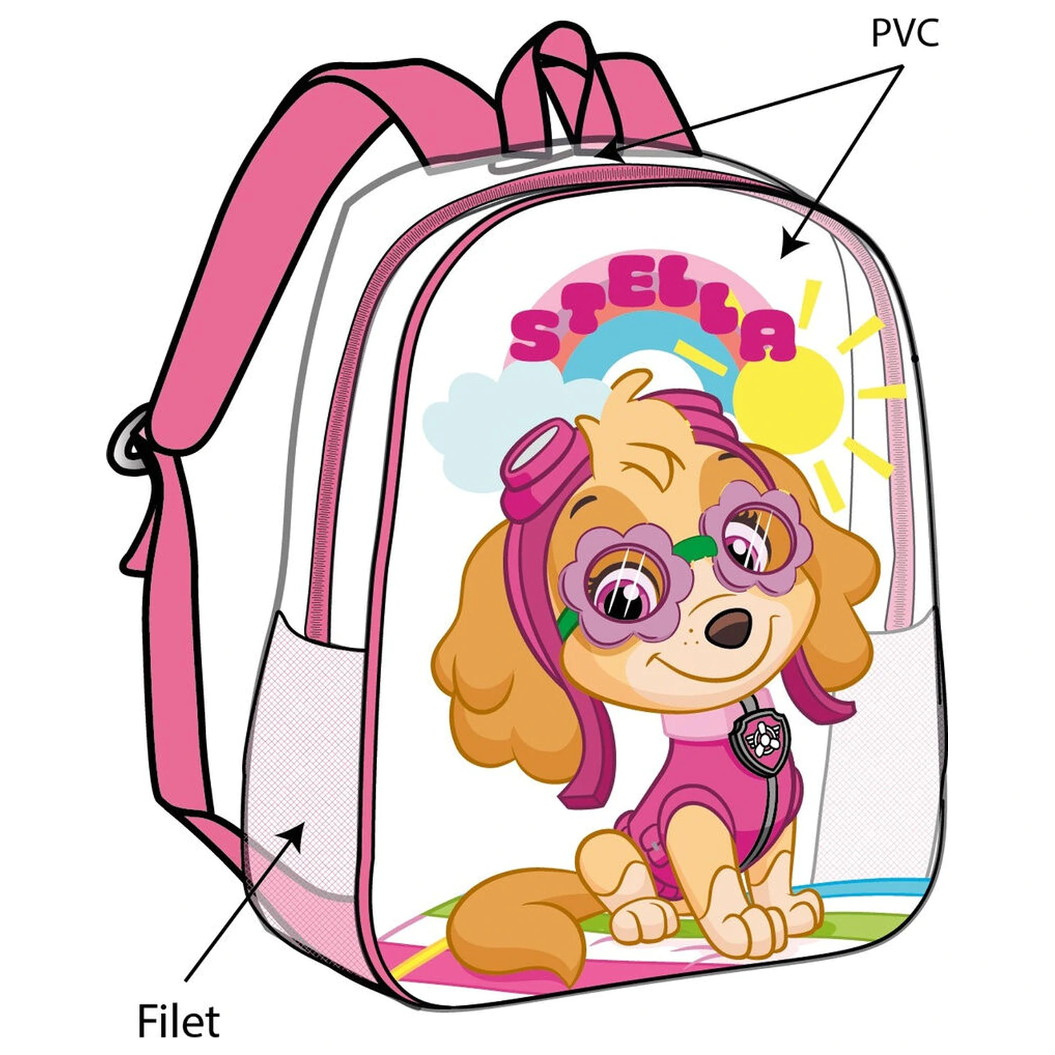 Paw Patrol Skye ruksak 31 cm fotografija proizvoda