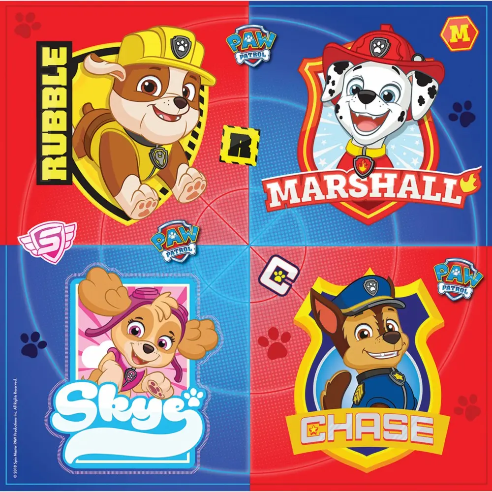 Paw Patrol salvete 16 kom fotografija proizvoda