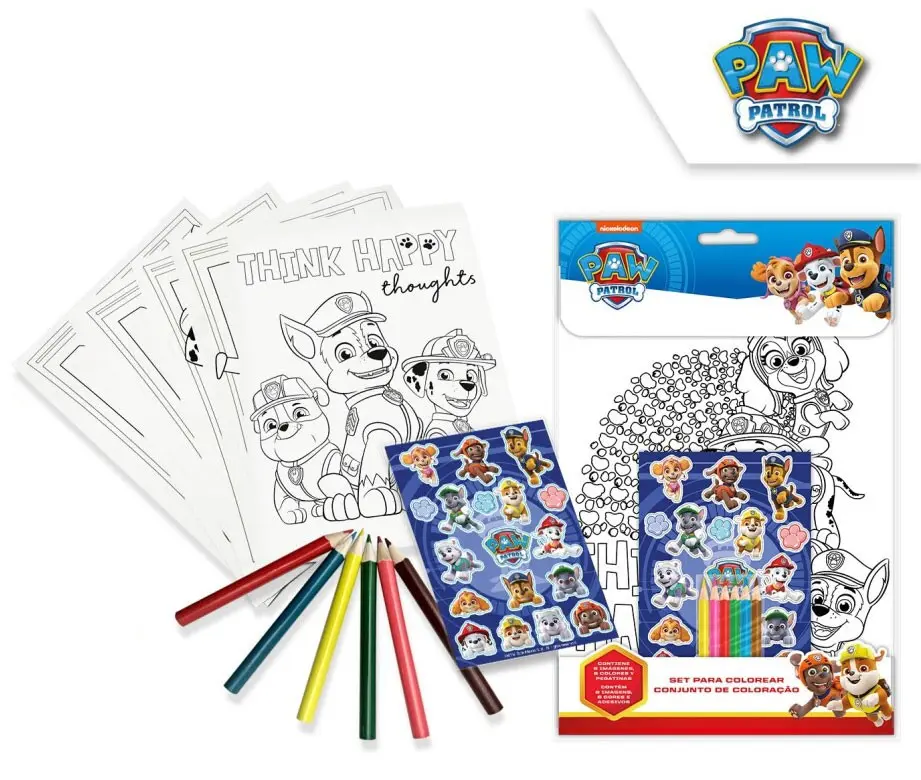 PAW Patrol set za bojanje i naljepnice fotografija proizvoda