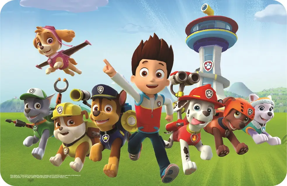 Paw Patrol podloga za stol 43*28 cm fotografija proizvoda