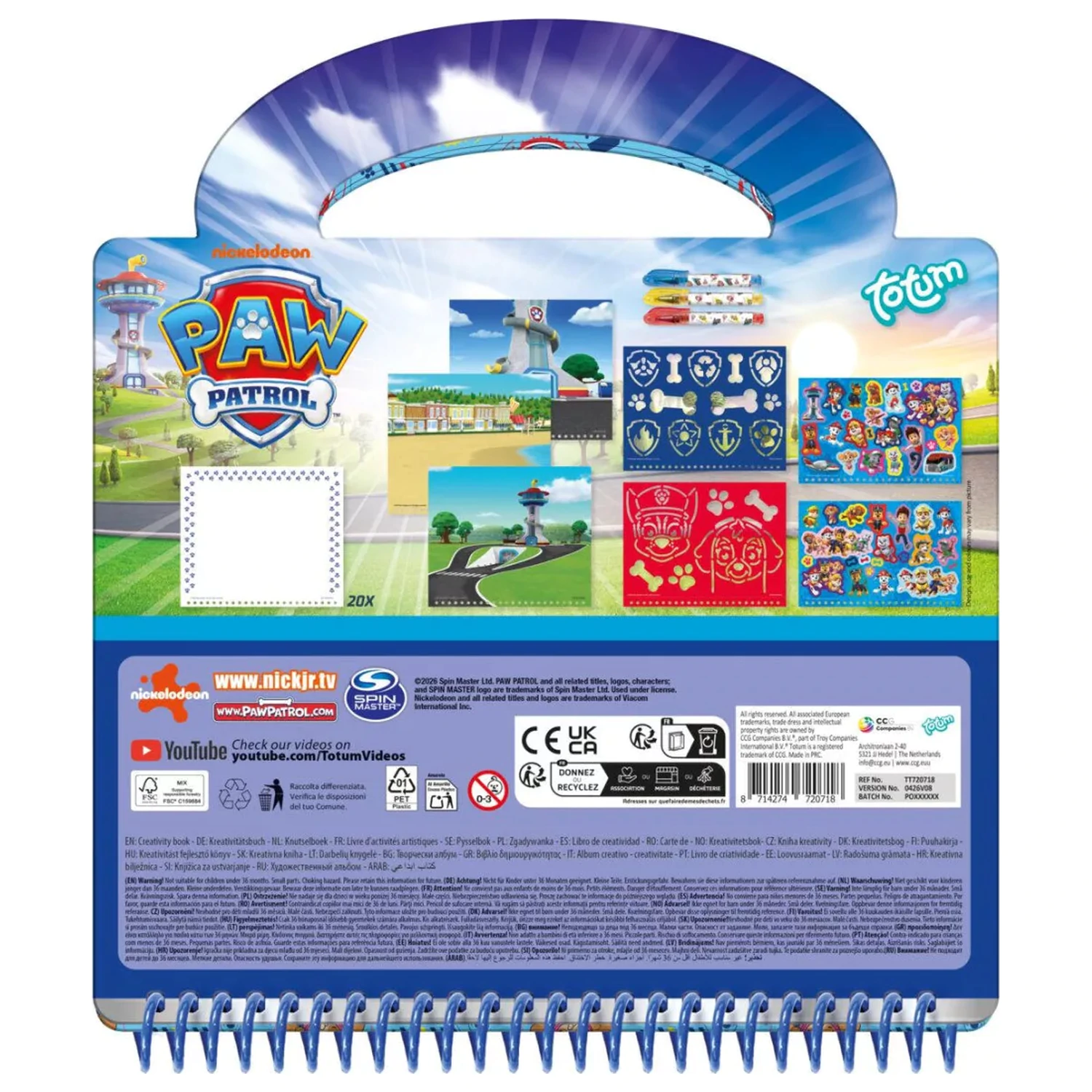 Paw Patrol timski set za aktivnosti fotografija proizvoda