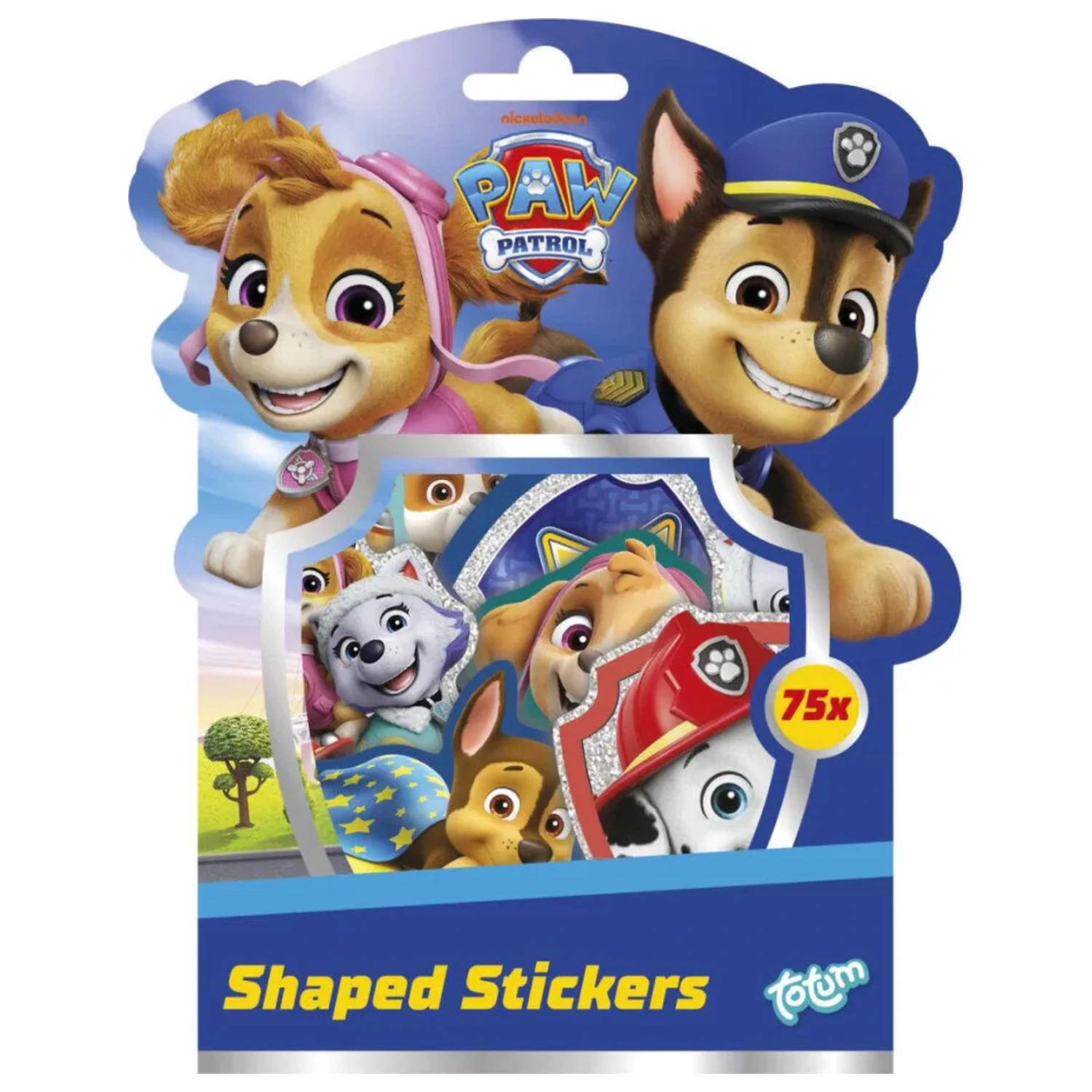 Paw Patrol Team Shape Set naljepnica, 75 komada fotografija proizvoda