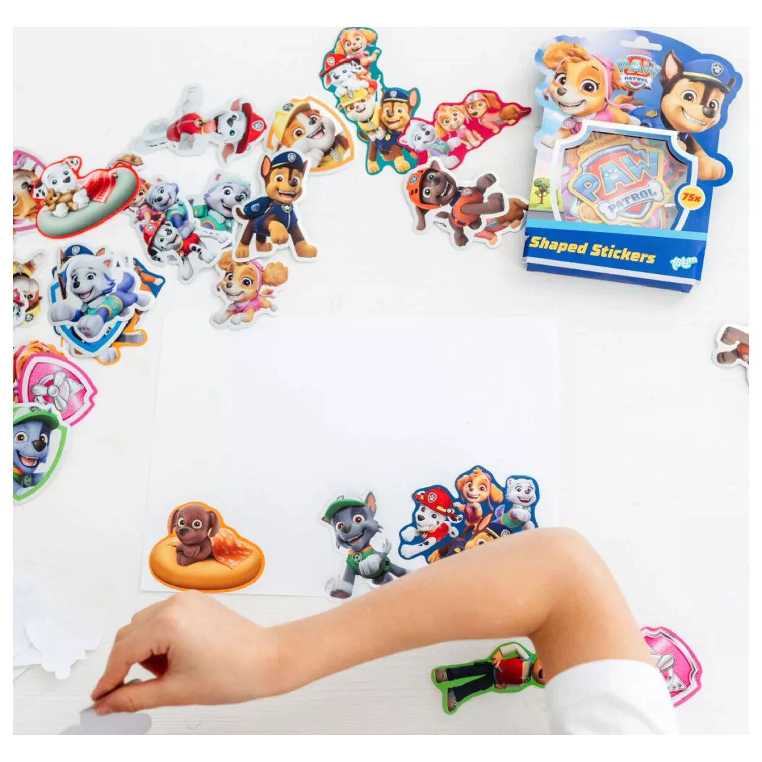Paw Patrol Team Shape Set naljepnica, 75 komada fotografija proizvoda