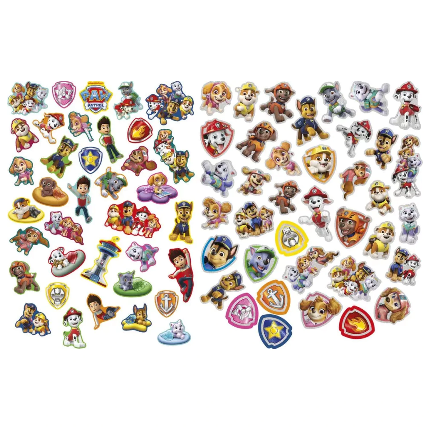 Paw Patrol Team Shape Set naljepnica, 75 komada fotografija proizvoda