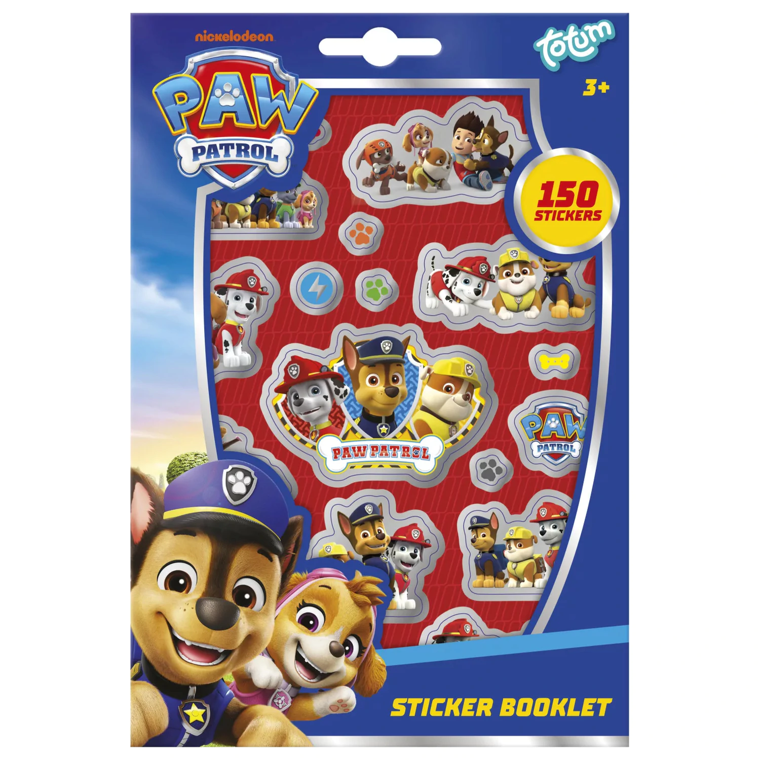 Paw Patrol Team set naljepnica 4 lista fotografija proizvoda