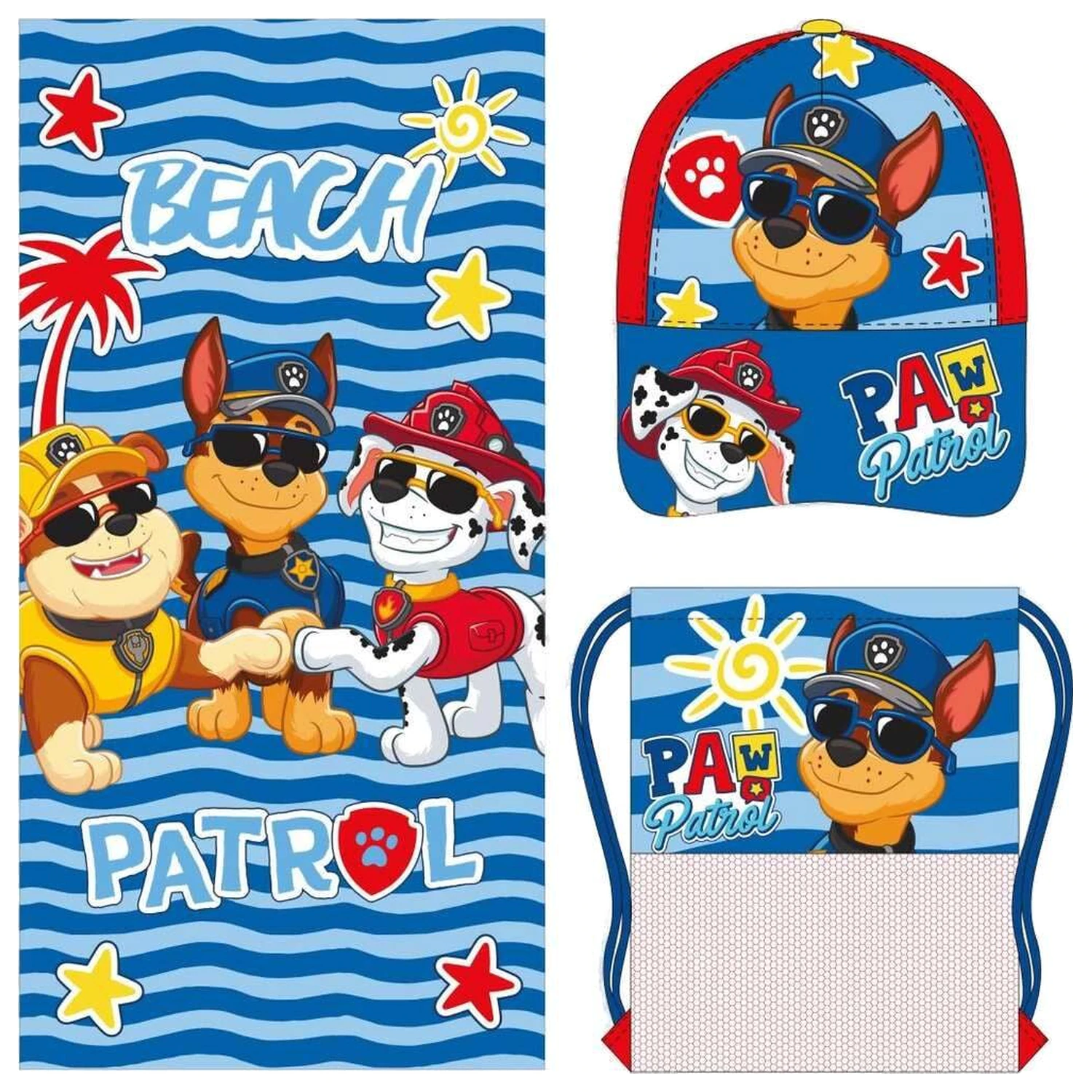 Paw Patrol set s ručnikom, torbom i kapom fotografija proizvoda