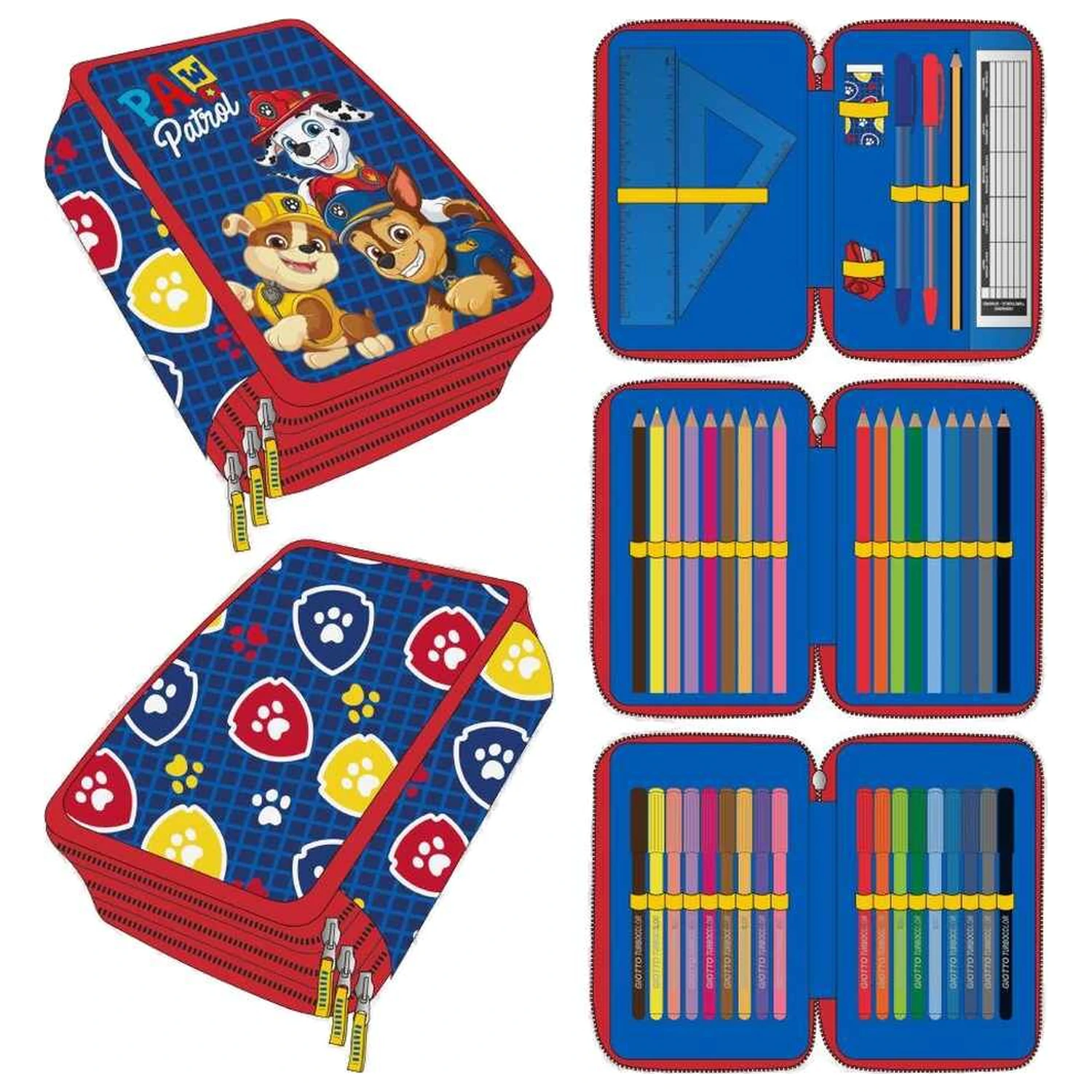Paw Patrol trostruka pernica fotografija proizvoda