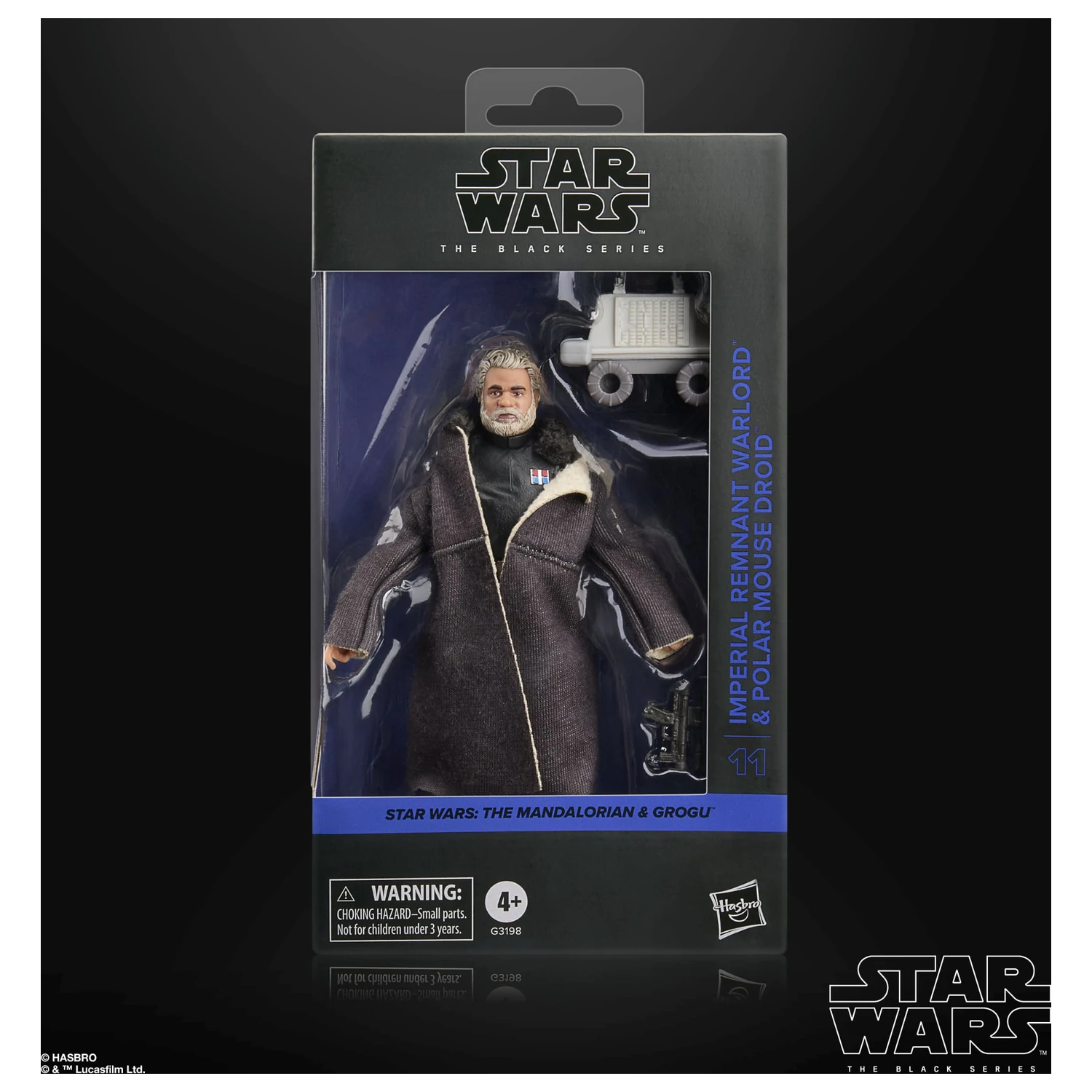 Mandalorian & Grogu Imperial Warlord figura Black Series 15 cm fotografija proizvoda