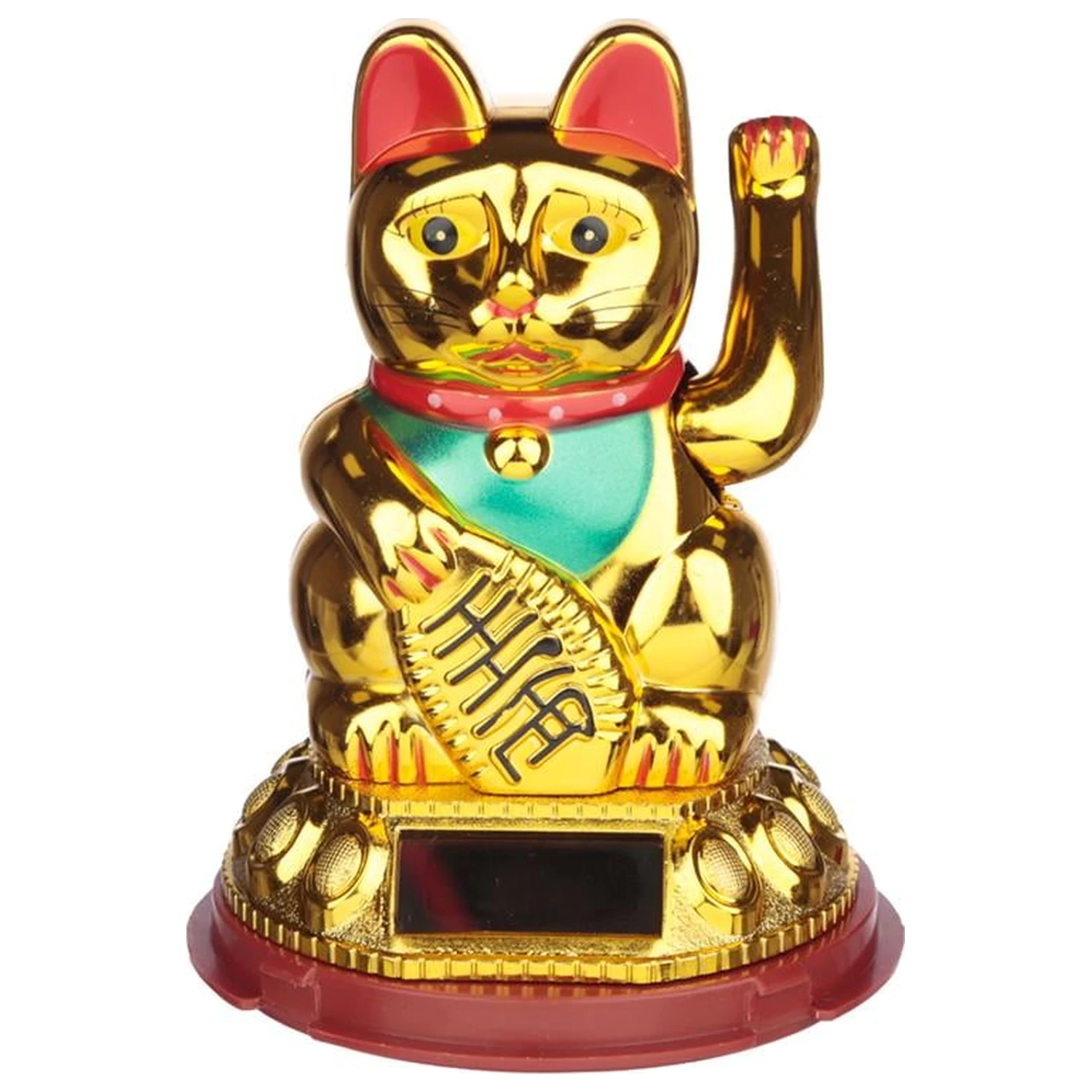 MANEKI-NEKO Solarni prijatelj za sreću 14 cm fotografija proizvoda