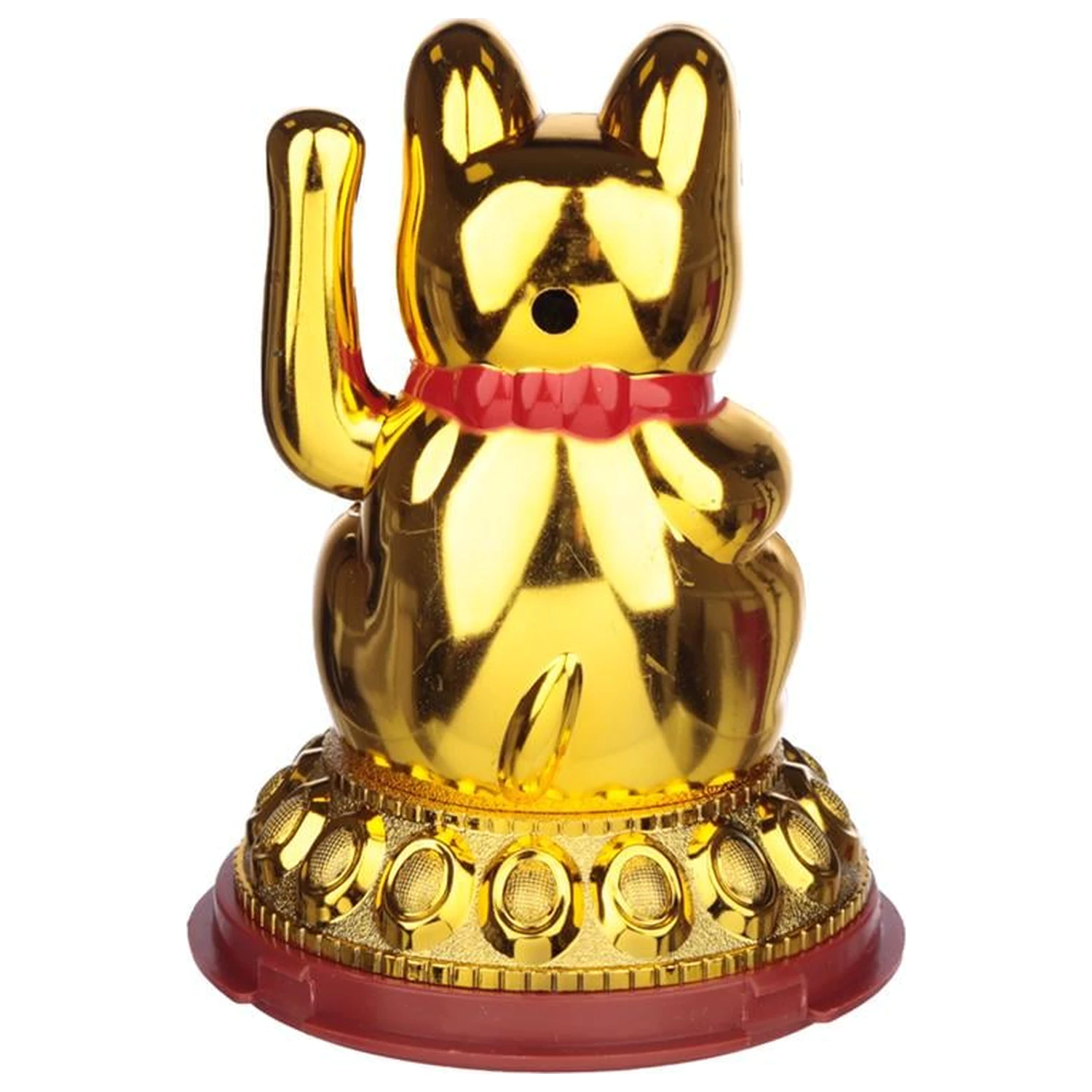 MANEKI-NEKO Solarni prijatelj za sreću 14 cm fotografija proizvoda