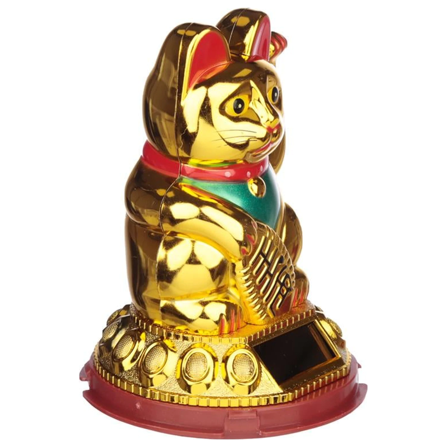 MANEKI-NEKO Solarni prijatelj za sreću 14 cm fotografija proizvoda