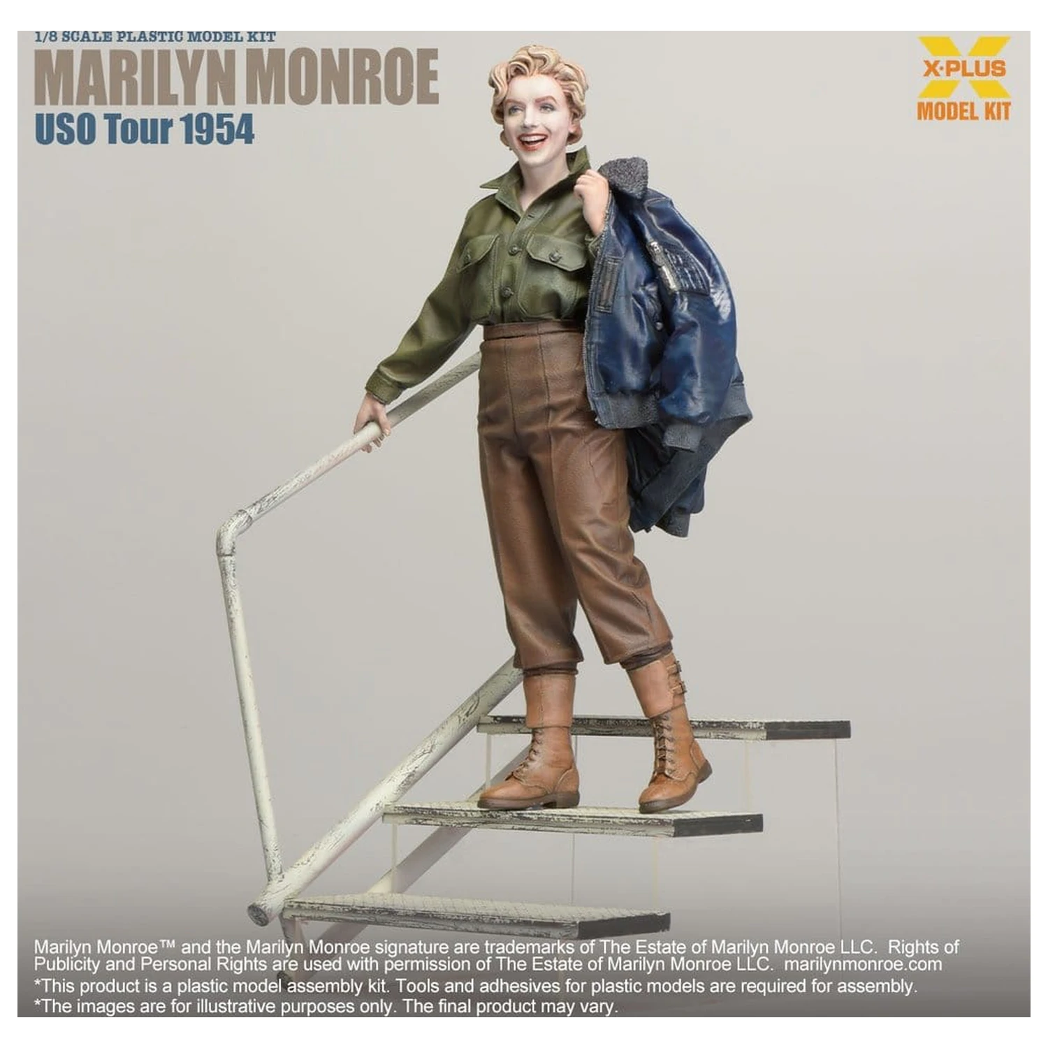 Marilyn Monroe komplet plastični model za sastavljanje 1/8 (Reprodukcija) 26 cm fotografija proizvoda