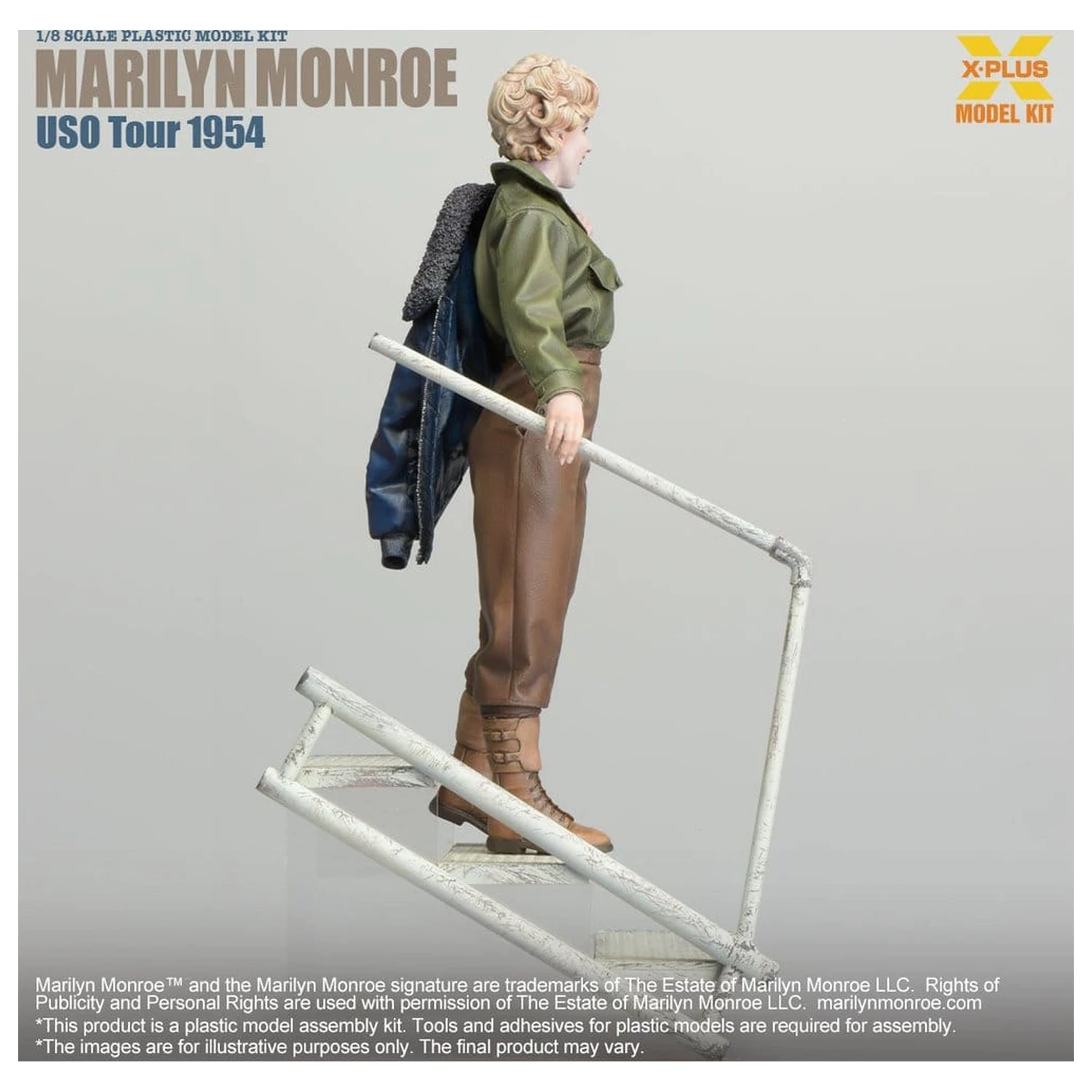 Marilyn Monroe komplet plastični model za sastavljanje 1/8 (Reprodukcija) 26 cm fotografija proizvoda