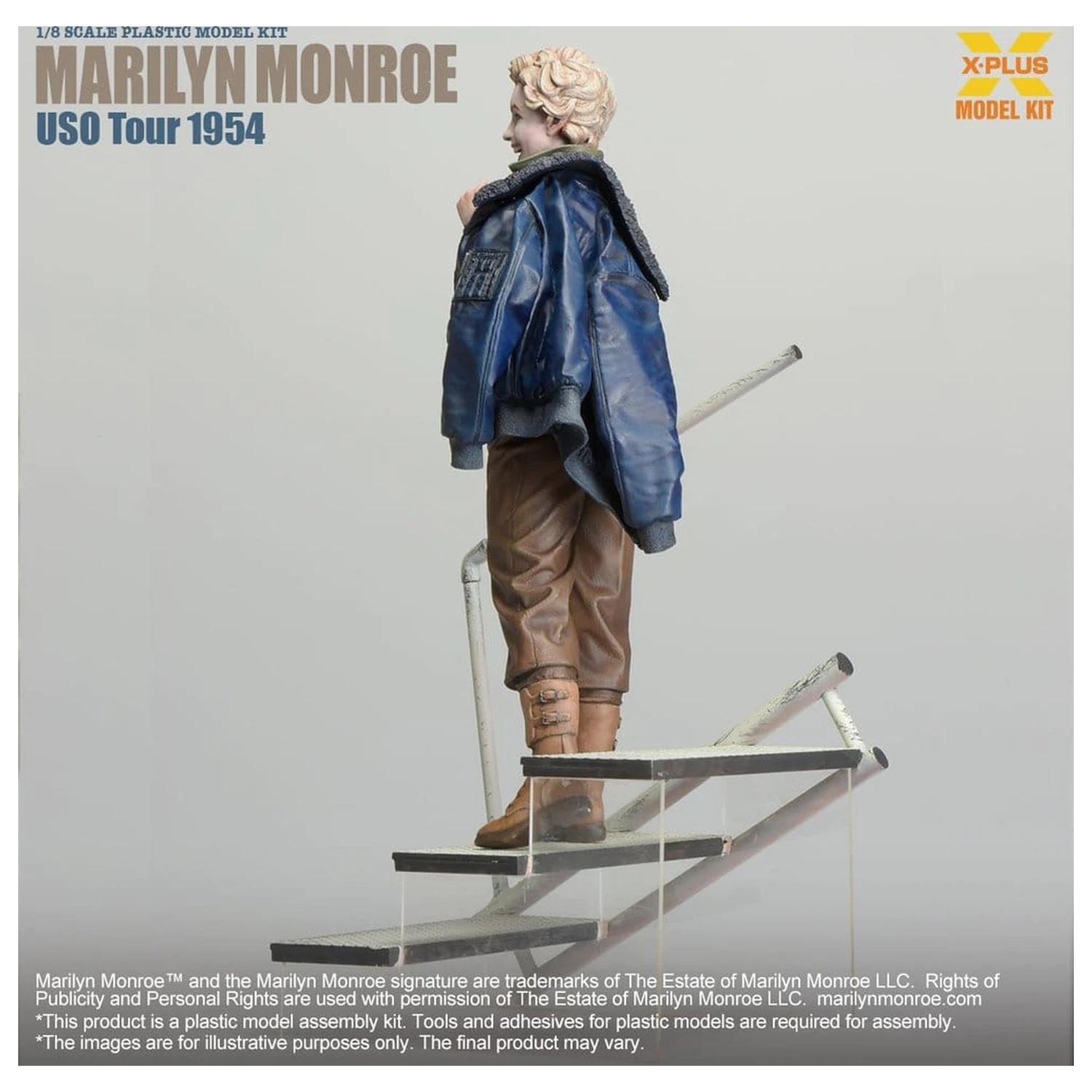 Marilyn Monroe komplet plastični model za sastavljanje 1/8 (Reprodukcija) 26 cm fotografija proizvoda
